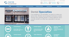 Desktop Screenshot of littlefallsfamilydental.com